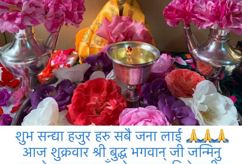  कोरोनf मुक्तिका लागि डायमन्ड बुद्धिस्ट सेन्टर यूकेको पूजा निरन्तर ।