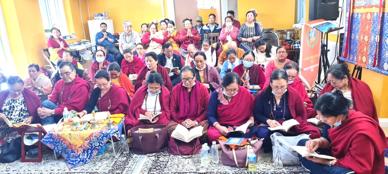 डायमन्ड बुद्धिस्ट सेन्टर यूकेको देक्षेन सिङ्डुप पूजा तथा ब्रत सम्पन्न
