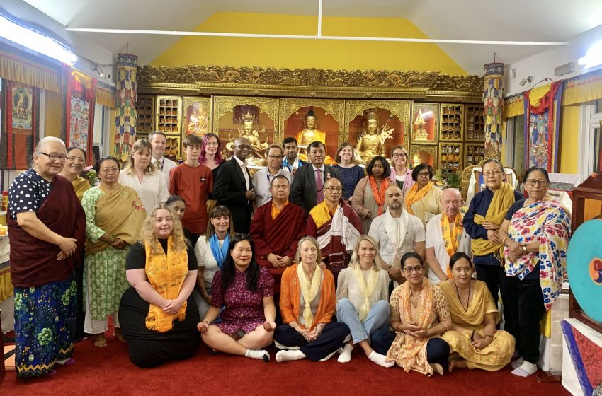  Religious Tour by the South Asian Cultural Heritage (Southeastern Trains, UK) Team at DBC UK Temple